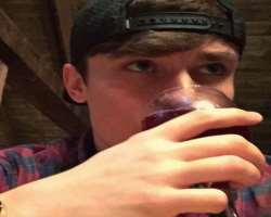 FaZe Jinx consuming alcohol